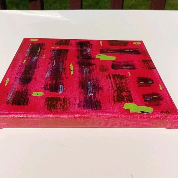 Original art abstract painting bright and beautiful! - Picture 10 of 11